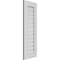 Ekena Millwork Vertical Surface Mount PVC Gable Vent: Functional, w/ 3-1/2"W x 1"P Standard Frame, 14"W x 40"H GVPVE14X4001SF - alternate 4